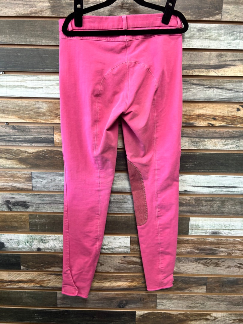 USED  Youth English Breeches Youth 16 Pink