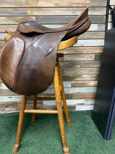 USED G.Passier & Sohn Hannover PS-Baum All Purpose English Saddle 18" Brown