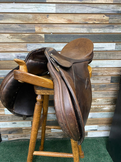 USED G.Passier & Sohn Hannover PS-Baum All Purpose English Saddle 18" Brown