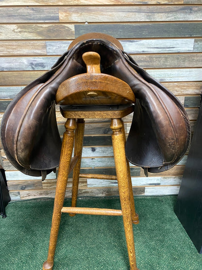 USED G.Passier & Sohn Hannover PS-Baum All Purpose English Saddle 18" Brown