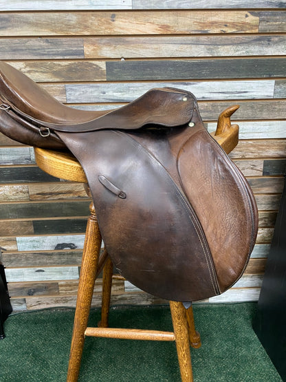 USED G.Passier & Sohn Hannover PS-Baum All Purpose English Saddle 18" Brown
