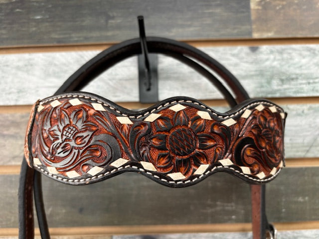 Hilason Western  Brow Band Headstall