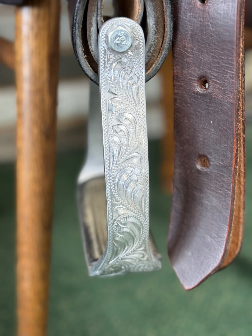 USED Golian's Custom Saddlery Western Trail/Barrel Saddle | 15" Seat, 7.25" Gullet -- Well Kept