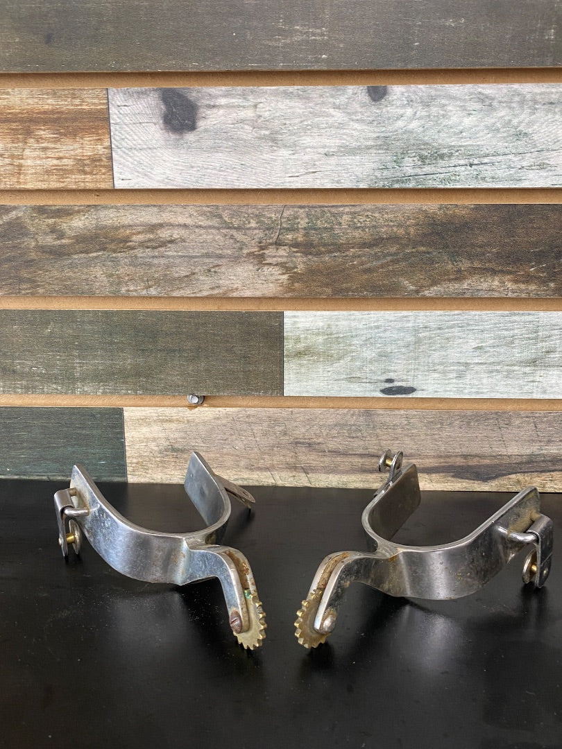 USED Western Spurs with Rowels | Adult