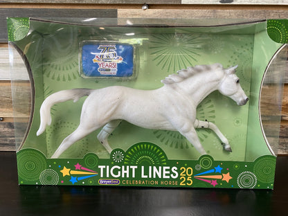 USED Breyer Breyerfest Celebration Horse 2025 Tight Lines "Phish"  White