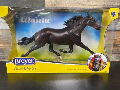 USED Breyer Breyer In Box "Atlanta " Standardbred Racehorse  Brown