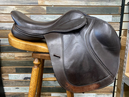 USED Frank Baines Edessa Jumping Saddle | 17"