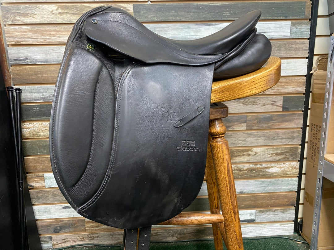 USED Stubben Roxane Dressage Saddle | 17"