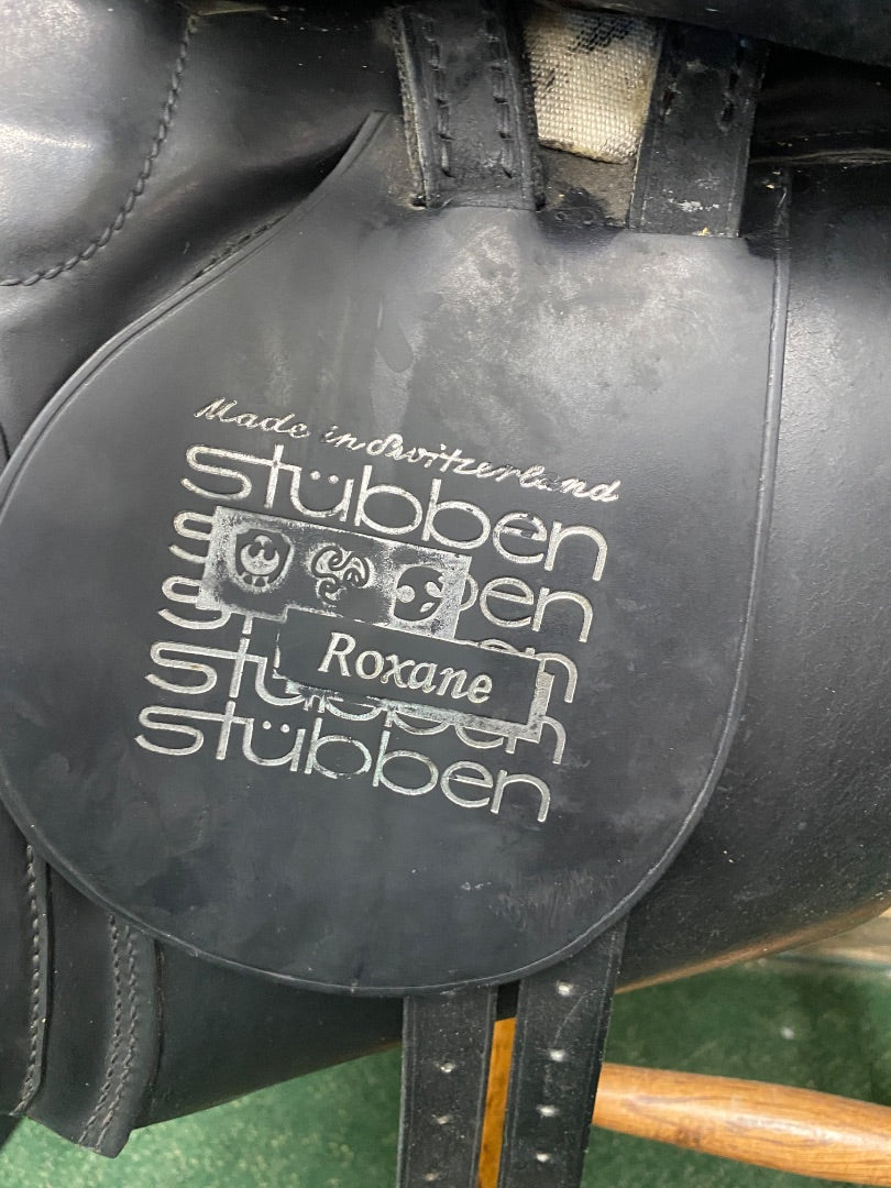 USED Stubben Roxane Dressage Saddle | 17"
