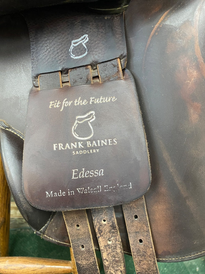 USED Frank Baines Edessa Jumping Saddle | 17"