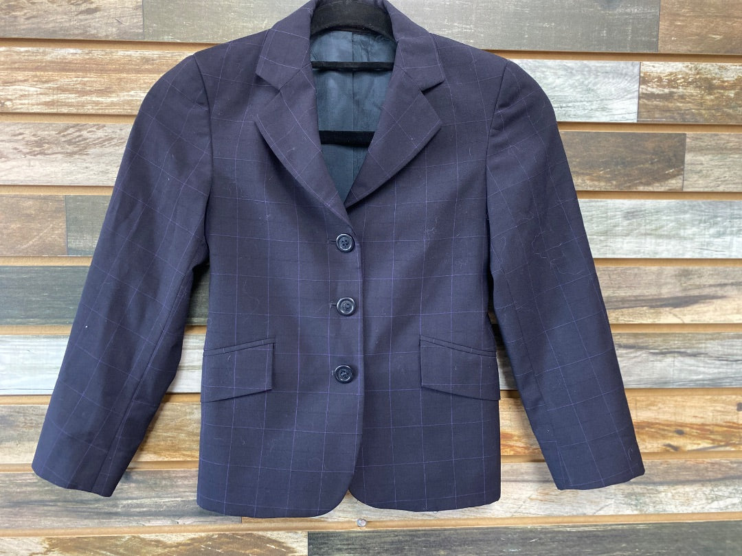 USED  Youth English Show Coat 10S Navy Blue