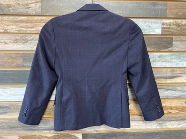USED  Youth English Show Coat 10S Navy Blue