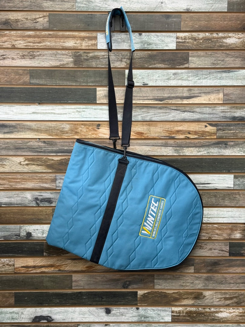 USED Wintec English Saddle Cover  Blue