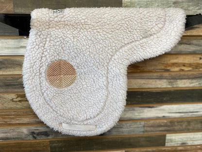 USED Wilker's Fleece Contour Pad Horse White