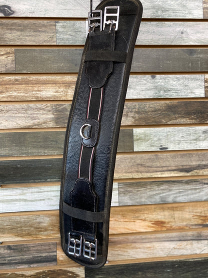 USED  Treeless English Endurance Girth 28" Black