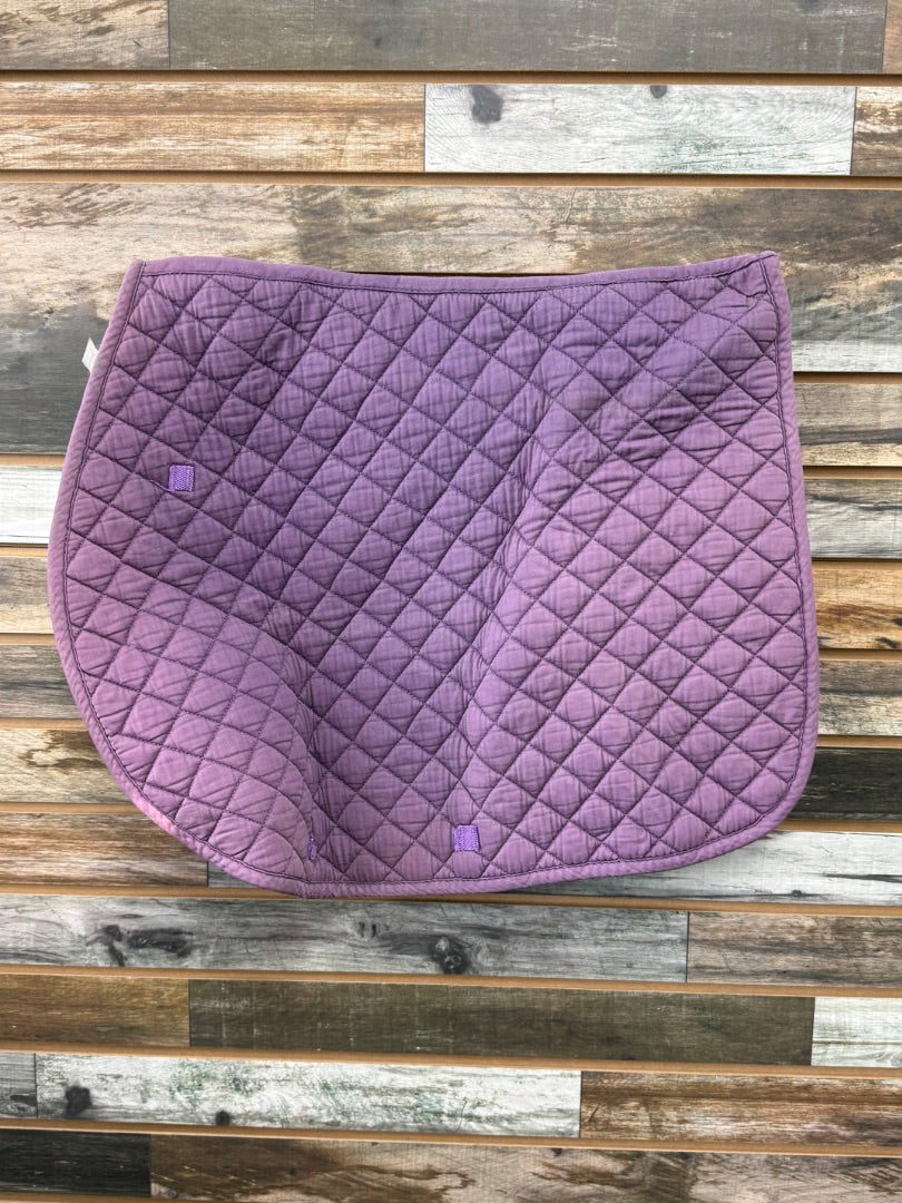 USED  English Saddle Pad Full Purple