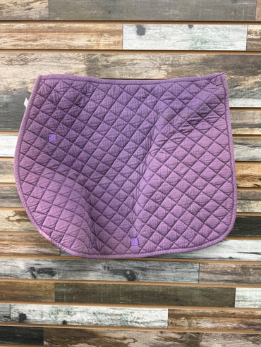 USED  English Saddle Pad Full Purple