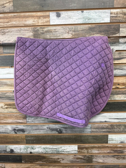 USED  English Saddle Pad Full Purple