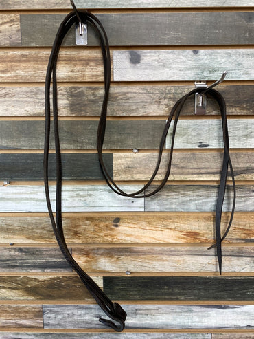 USED  Western Split Reins 6ft Dark Oil