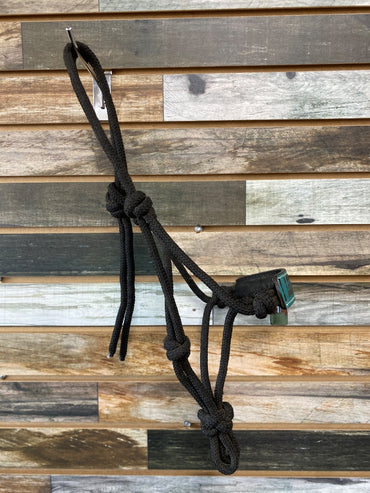 USED  "I Love My Pony" Rope Halter Pony Black