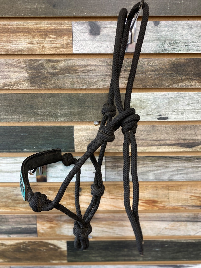 USED  "I Love My Pony" Rope Halter Pony Black