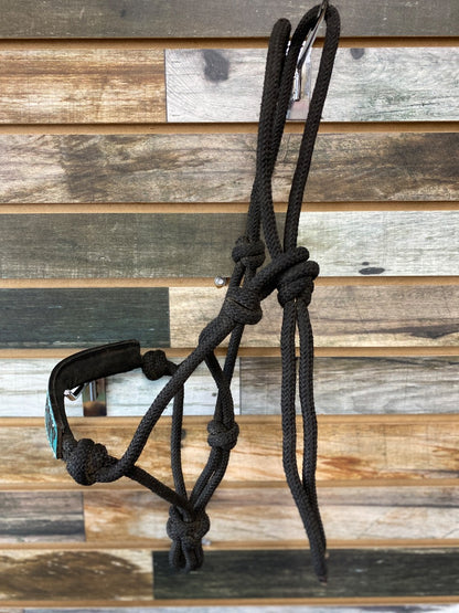 USED  "I Love My Pony" Rope Halter Pony Black