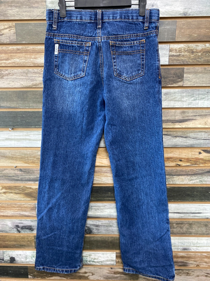 USED Cinch Ladies Western Jeans 16R (Small) Dark Wash