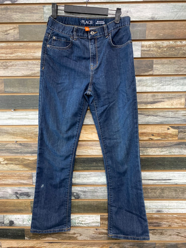 USED Place Ladies Western Jeans 16 (Small) Dark Wash