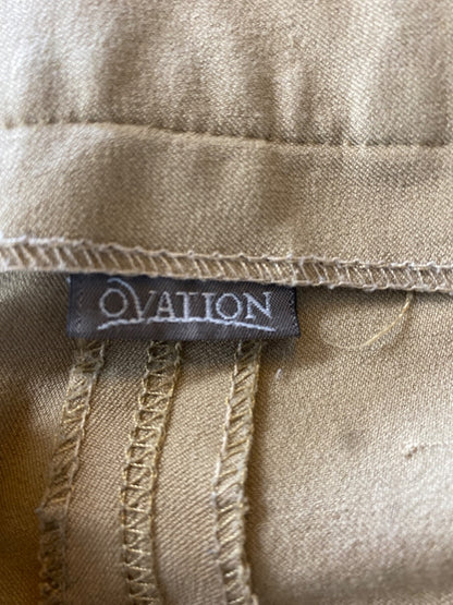USED Ovation Ladies English Breeches 30R Tan