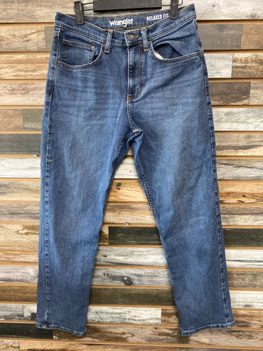 USED Wrangler Ladies Western Jeans 30/30 Medium Wash
