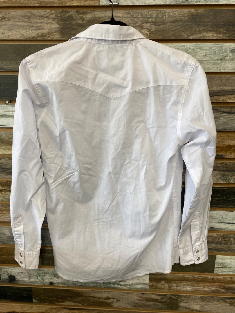 USED Wrangler Youth Western Tops XL (14-16) White