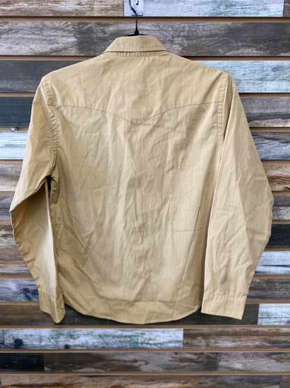 USED Stetson Youth Western Tops L (12-14) Tan