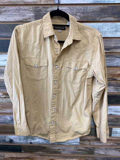 USED Stetson Youth Western Tops XL (16-18) Tan