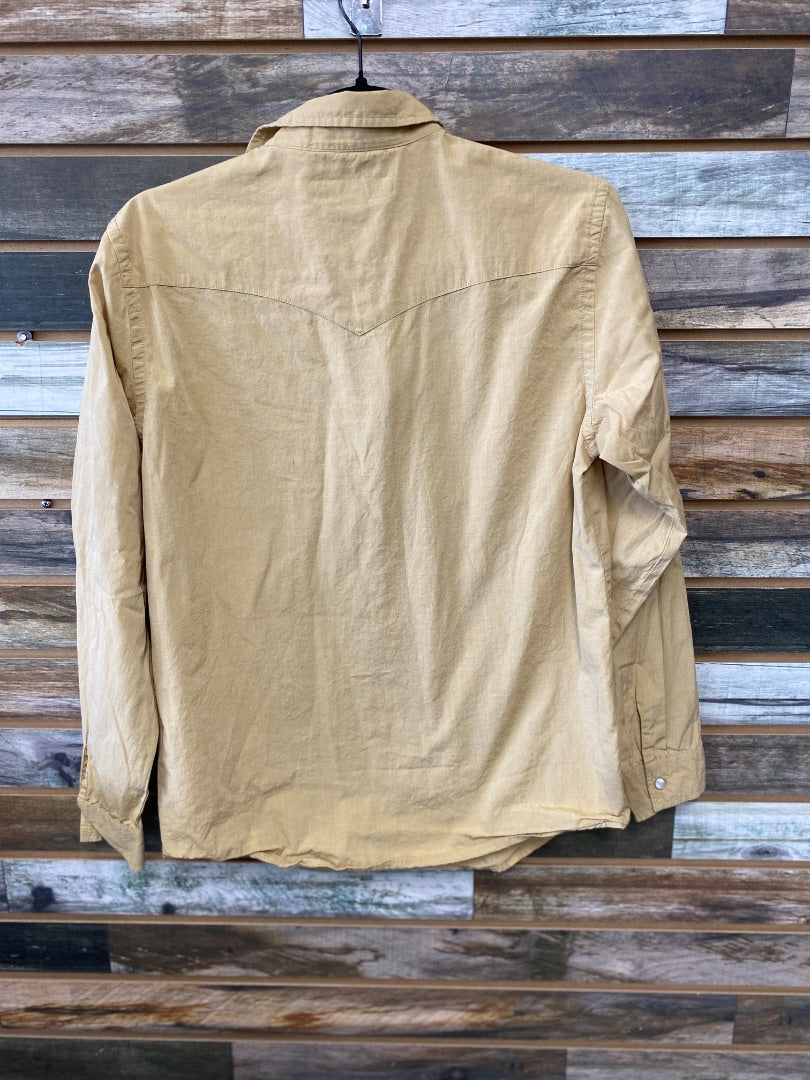 USED Stetson Youth Western Tops XL (16-18) Tan