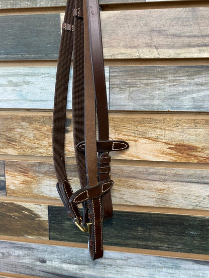 USED Brown Canvas Reins