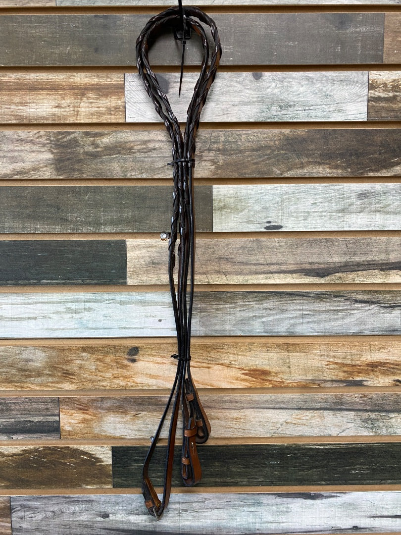 USED Light Brown No Brand Laced English Reins