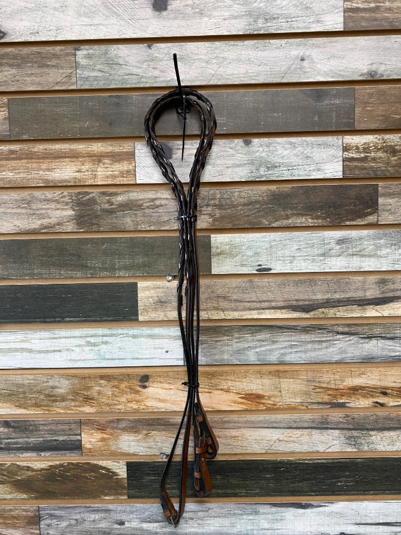 USED Light Brown No Brand Laced English Reins