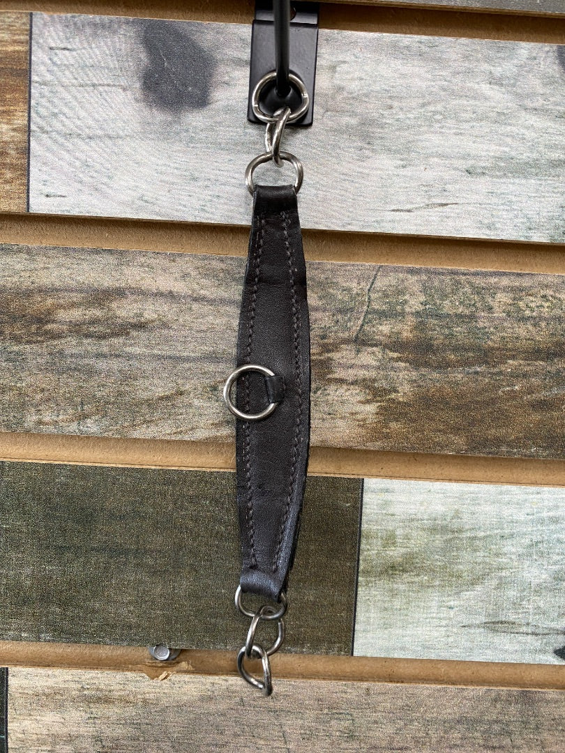 USED (NEW) Dark Oil Leather Curb Chain