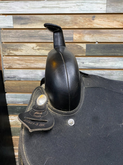 USED Abetta Western Saddles 15" Black