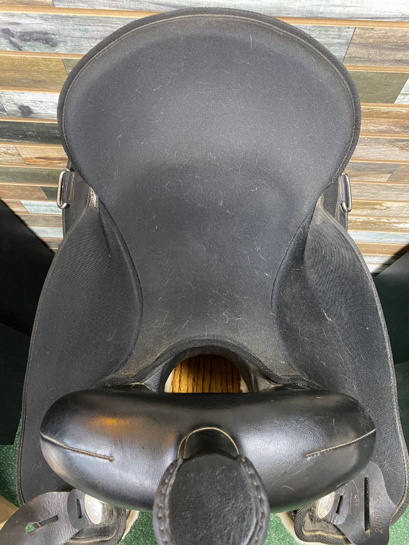 USED Abetta Western Saddles 15" Black