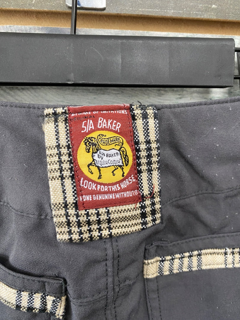USED 5/A Baker Ladies Knee Patch Breeches 24 Grey