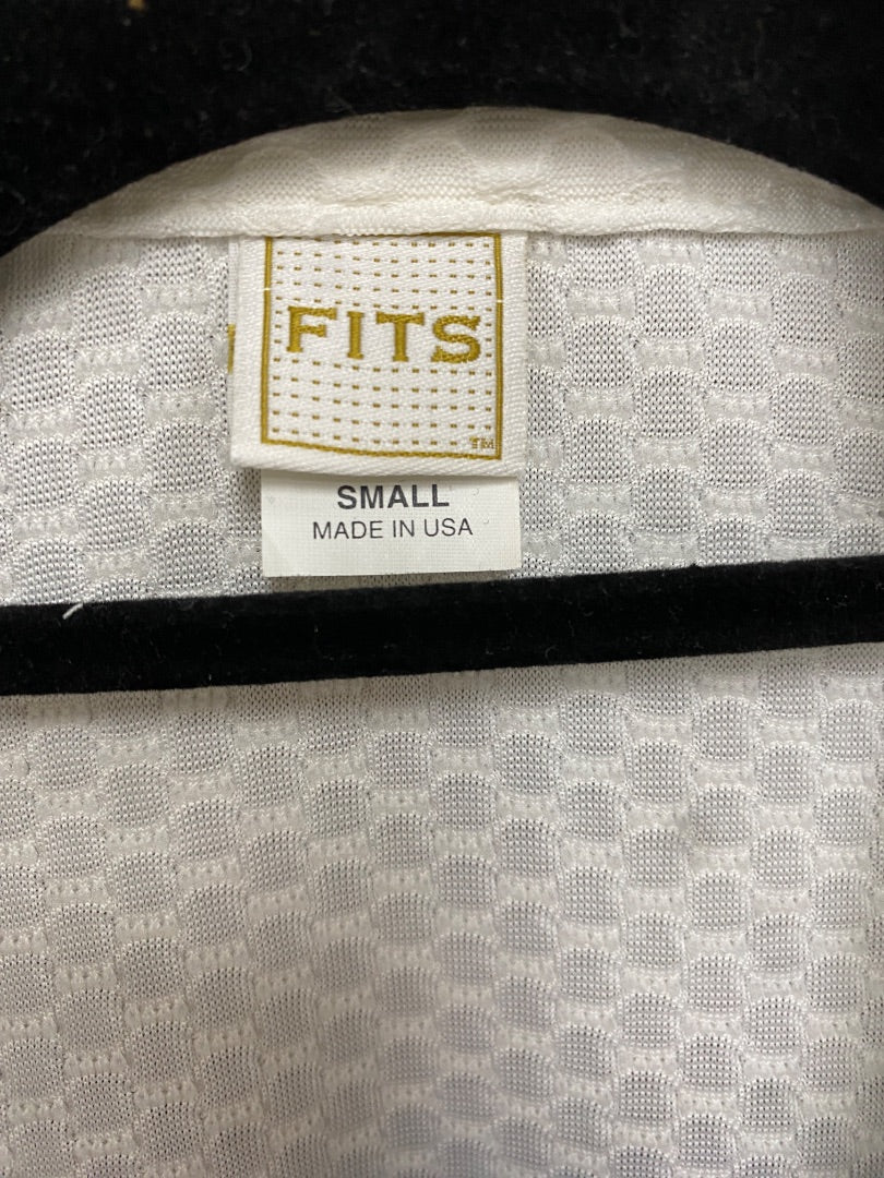 USED FITS Ladies English Show Shirt Small White (Textured)