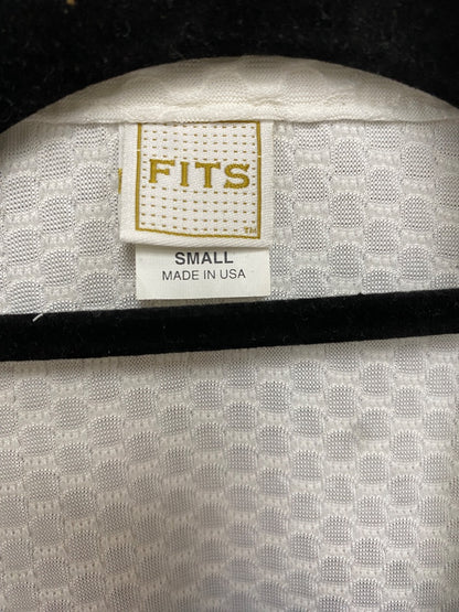 USED FITS Ladies English Show Shirt Small White (Textured)