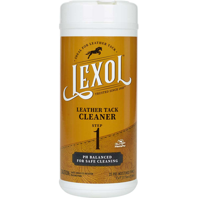 Lexol Cleaner Quick Wipe Jar 25 CT