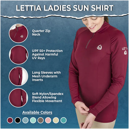Lettia Ladies Shadow Sun Shirt