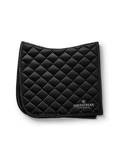 Equestrian Stockholm Saddle Pad Line Black -  Full