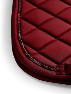 Equestrian Stockholm Saddle Pad Line Bordeaux - Full