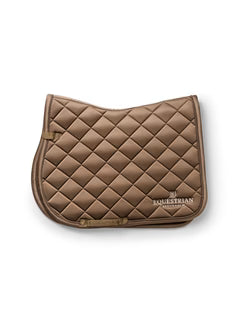 Equestrian Stockholm Saddle Pad Line Champagne - Full