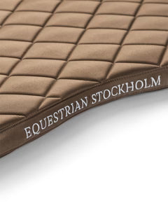 Equestrian Stockholm Saddle Pad Line Champagne - Full