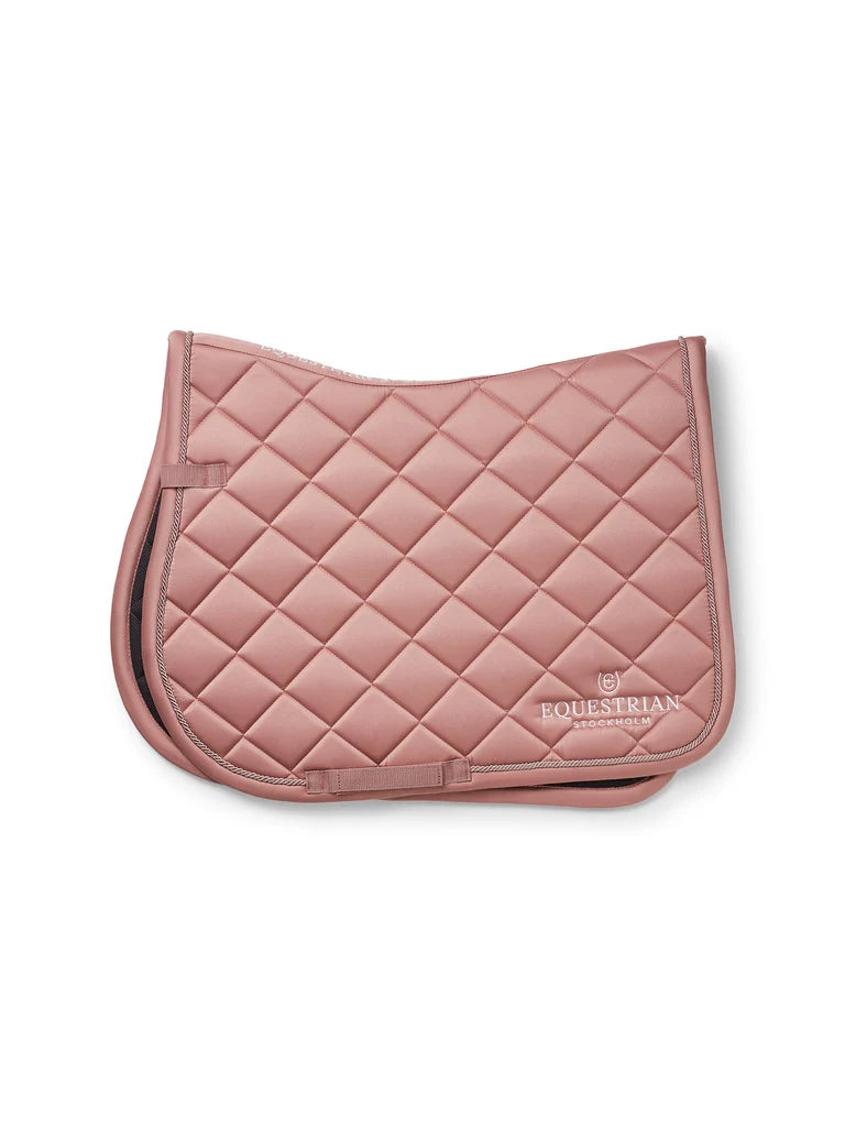 Equestrian Stockholm Saddle Pad Line Pink - Full